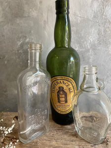 Antique Assorted Bottles Set of 3 - Lot Number 2.