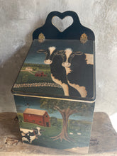 Load image into Gallery viewer, Handpainted Tole Ware Kitchen Box.