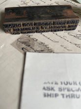 Load image into Gallery viewer, Antique Drug Store Stamp Waco USA.