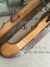 Load image into Gallery viewer, Vintage European Rustic Child’s Ice Skates - Circa 1950.