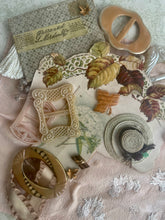 Load image into Gallery viewer, Antique Artisan Collage With French Ephemera.