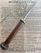 Load image into Gallery viewer, Antique Industrial Bobbin Letter Opener.
