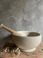 Load image into Gallery viewer, Antique Mortar and Pestle - Made In England