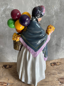 Vintage Royal Doulton Figurine - Biddy Penny Farthing.