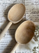 Load image into Gallery viewer, Vintage Timber Wooden Spoon Set of 2