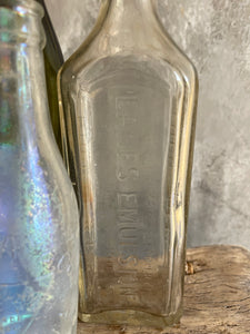 Antique Assorted Bottles Set of 3 - Lot Number 1