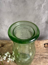 Load image into Gallery viewer, Vintage Rare Pale Green Half Pint Milk Bottle.