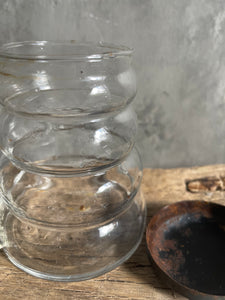 Vintage Honey Bee Jar With Metal Lid - USA