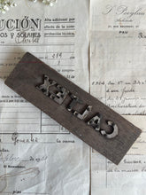 Load image into Gallery viewer, Antique Rare CALTEX Service Station Branding Stamp.