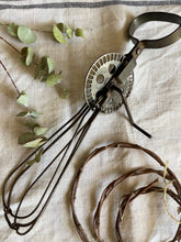 Load image into Gallery viewer, Vintage European Wire Work Hand Whisk - Made in France.