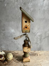 Load image into Gallery viewer, Sweet Birdhouse On Stand - USA