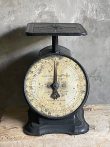 Antique Colombia Farmhouse Cast Iron Scales USA