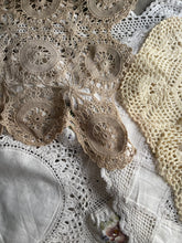 Load image into Gallery viewer, Vintage Doilies Bundle of 6 - Assorted Styles &amp; Colours.