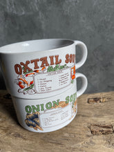 Load image into Gallery viewer, Vintage Soup Mugs (Onion &amp; Oxtail) - Set of 2