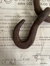 Load image into Gallery viewer, Vintage Cast Iron Rustic Hook.