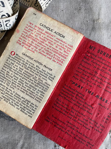 Vintage My Sunday Missal Mass Book - Circa 1940.