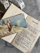 Load image into Gallery viewer, Vintage Black Linen Cover Prayer Book - Circa 1940.