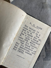 Load image into Gallery viewer, Vintage Black Linen Cover Prayer Book - Circa 1940.