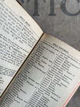 Load image into Gallery viewer, Vintage Leather Bound Holy Week Offerings Book - Circa 1940.