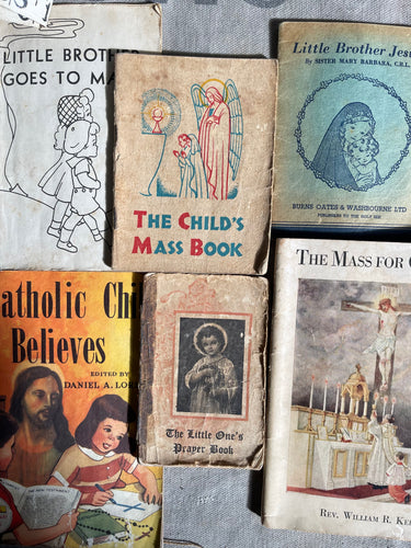 Vintage Collection of First Mass Books - Set of 6.
