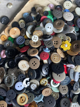Load image into Gallery viewer, Large Allotment of Assorted Vintage Buttons - USA