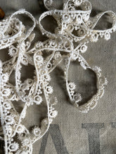 Load image into Gallery viewer, Antique French Bobbin Lace - Narrow
