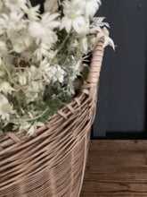 Load image into Gallery viewer, Vintage Planter Basket With Handles.