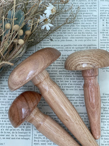 Handmade Darning Mushroom Large.