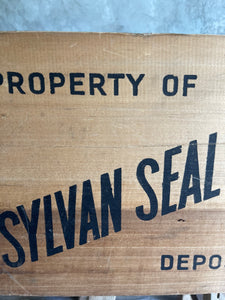 Sylvan Seal Inc. Farmhouse Milk Crate - August 1965.