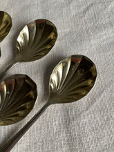 Load image into Gallery viewer, Silver Plate EPNS Scallop Shell Dessert Spoon - UK.