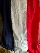 Load image into Gallery viewer, Vintage Large Dutch Linen Flag - Circa 1950