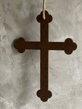 Load image into Gallery viewer, Artisan Rusty Cross - Handmade in France.