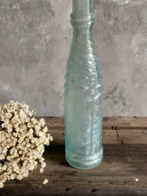 Load image into Gallery viewer, Antique Soft Aqua Cordial Bottle.