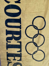 Load image into Gallery viewer, Vintage Olympic 1956 Courtesy Flag Melbourne Australia.