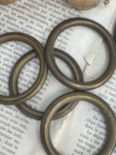 Load image into Gallery viewer, Vintage French Drapery Rings - Set of 3.