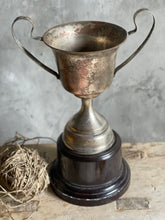 Load image into Gallery viewer, Vintage Trophy With Bakelite Stand.