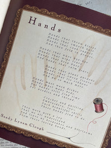 Heirlooms From Loving Hands Keepsake Book - Circa 1998 USA.