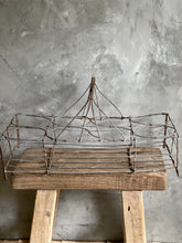 Load image into Gallery viewer, Vintage French Wire Work Bottle Carrier - Large.