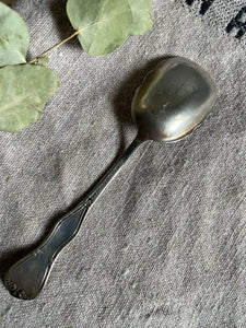 Antique Silver Spoon & Fish Knife - Made in England
