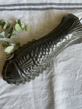 Load image into Gallery viewer, Vintage Tin Fish Shaped Jelly/Terrine Mould - Circa 1950.