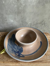 Load image into Gallery viewer, Vintage Handmade Pottery Dip/Savoury Plate.