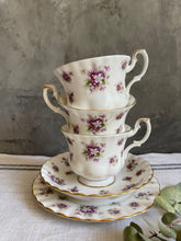 Load image into Gallery viewer, Vintage Royal Albert Sweet Violets 18 Piece Tea Set - Circa 1966 (Never Used)