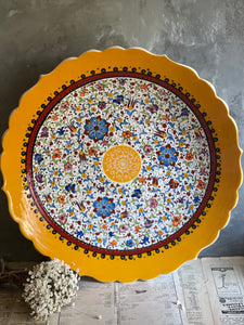 Handmade Moroccan Artisan Wall Plate.