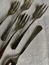 Load image into Gallery viewer, Silver Plate Cake Forks Set of 5 - Made In England.