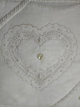Load image into Gallery viewer, Handmade Cushion With Heart Centre - Large