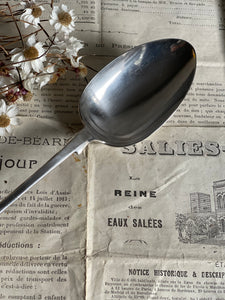 Antique Silver Serving Spoon.