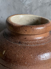 Load image into Gallery viewer, Large Antique Stoneware Salt Glazed Pickle Pot - Circa 1890.