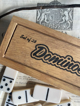 Load image into Gallery viewer, Vintage Double Six Ivory Boxed Dominoes.