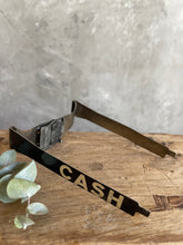 Load image into Gallery viewer, Antique National Cash Register Sliding Part UK - CASH
