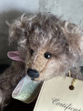 Load image into Gallery viewer, Handmade German Mohair Child’s Limited Edition Bear - Scamp.